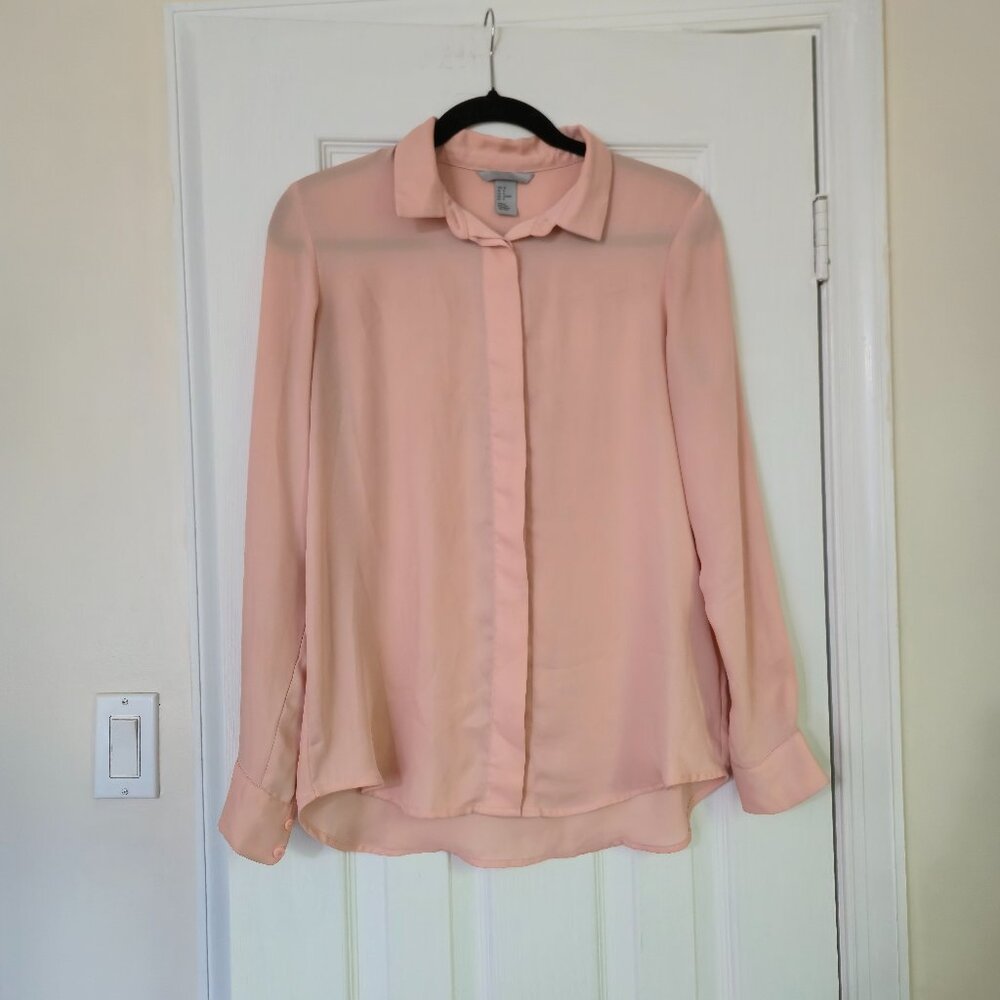 Pink Blouse - Size 8